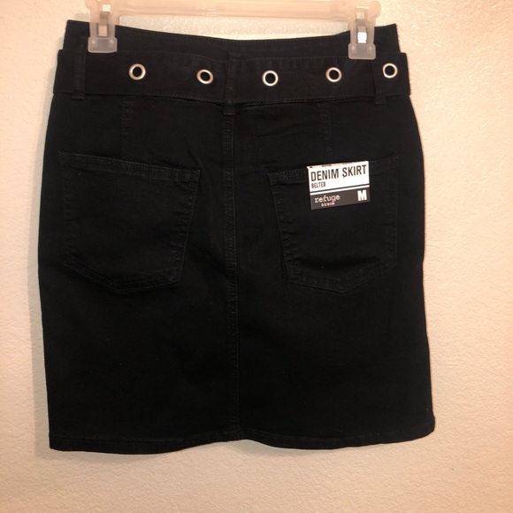 black denim skirt - Picture 3 of 5